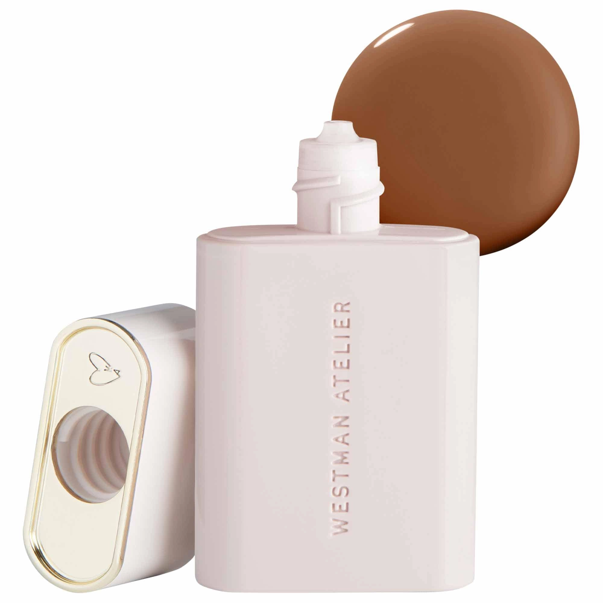 Westman Atelier Vital Skincare Dewy Foundation Drops - Color: Atelier XI, 5 - Deep Terracotta, Warm Undertone