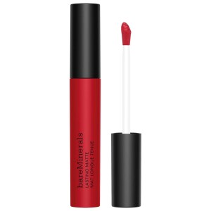 bareMinerals Mineralist Lasting Matte Liquid Lipstick Color: Royal - True Vibrant Neutral Red Vegan