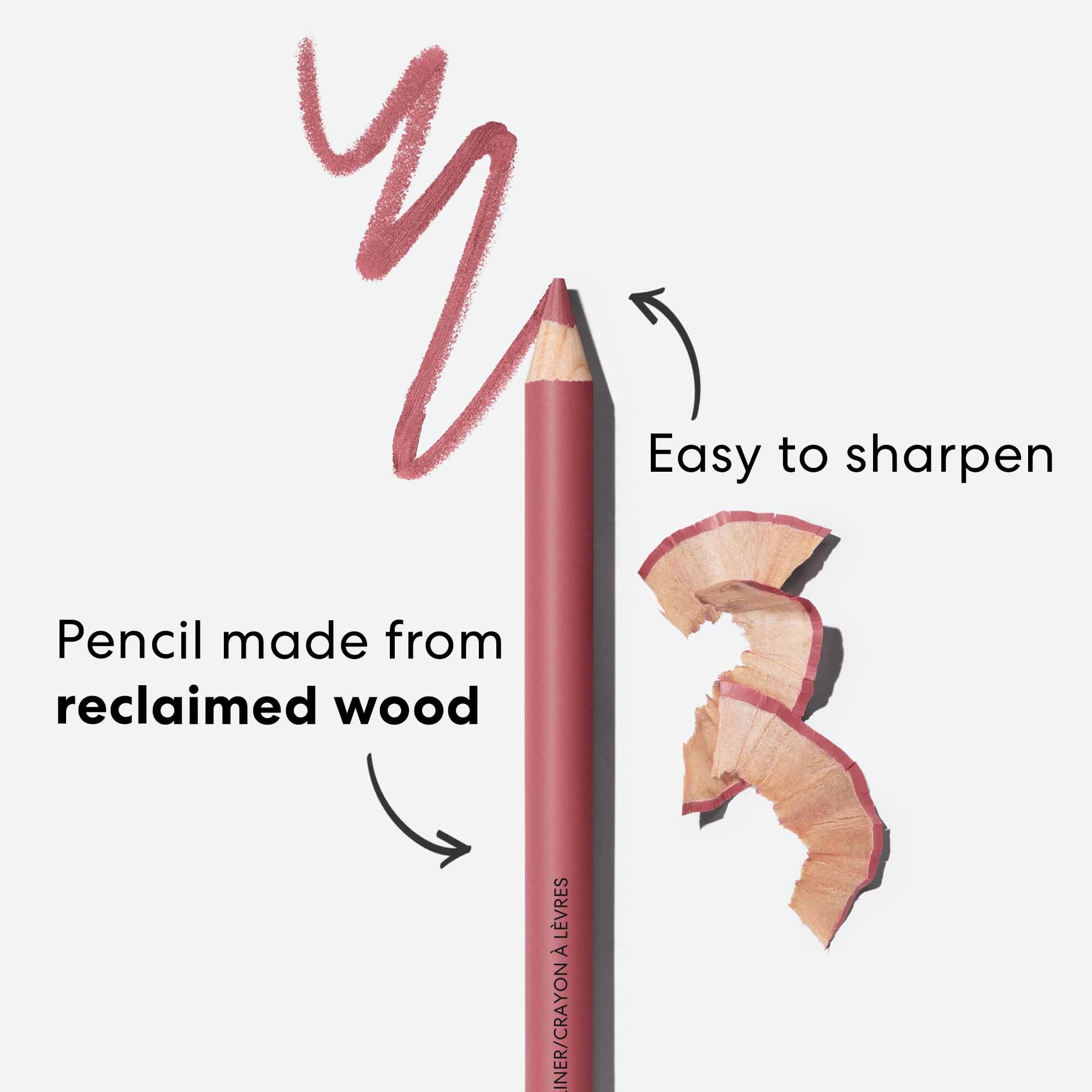 bareMinerals Mineralist Lasting Lip Liner Color: Striking Spice - Warm Nude - Image 8