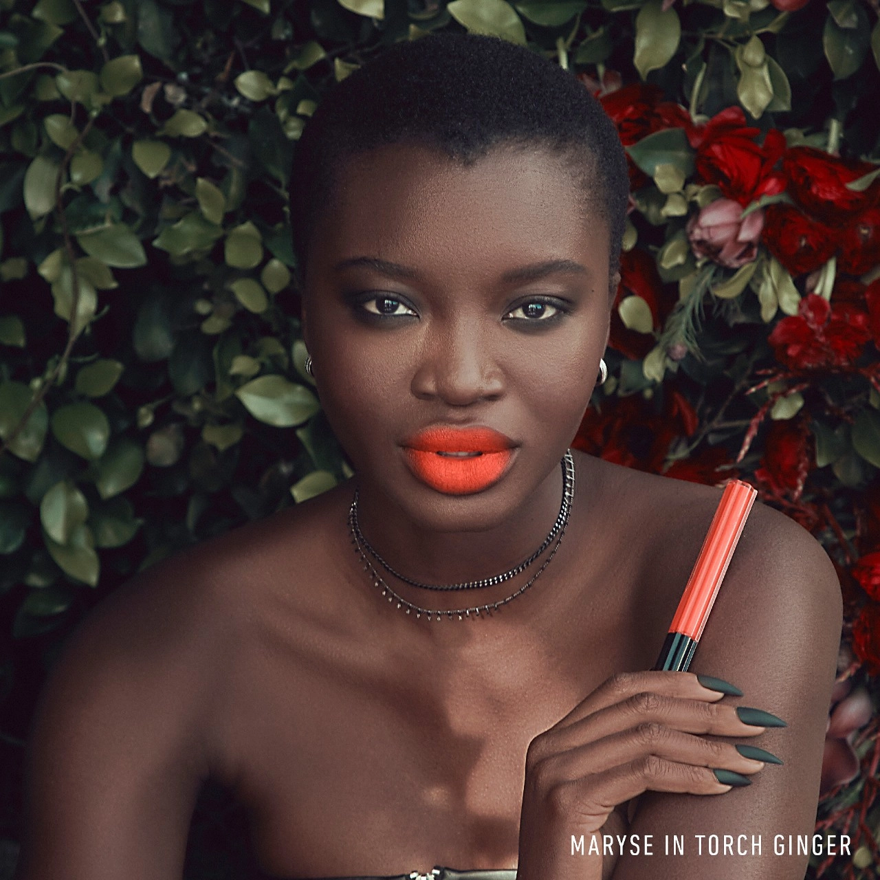 KVD Beauty Everlasting Hyperlight Vegan Transfer-Proof Liquid Lipstick Color: Jupiter's Eye - Deep Brick Red - Image 6