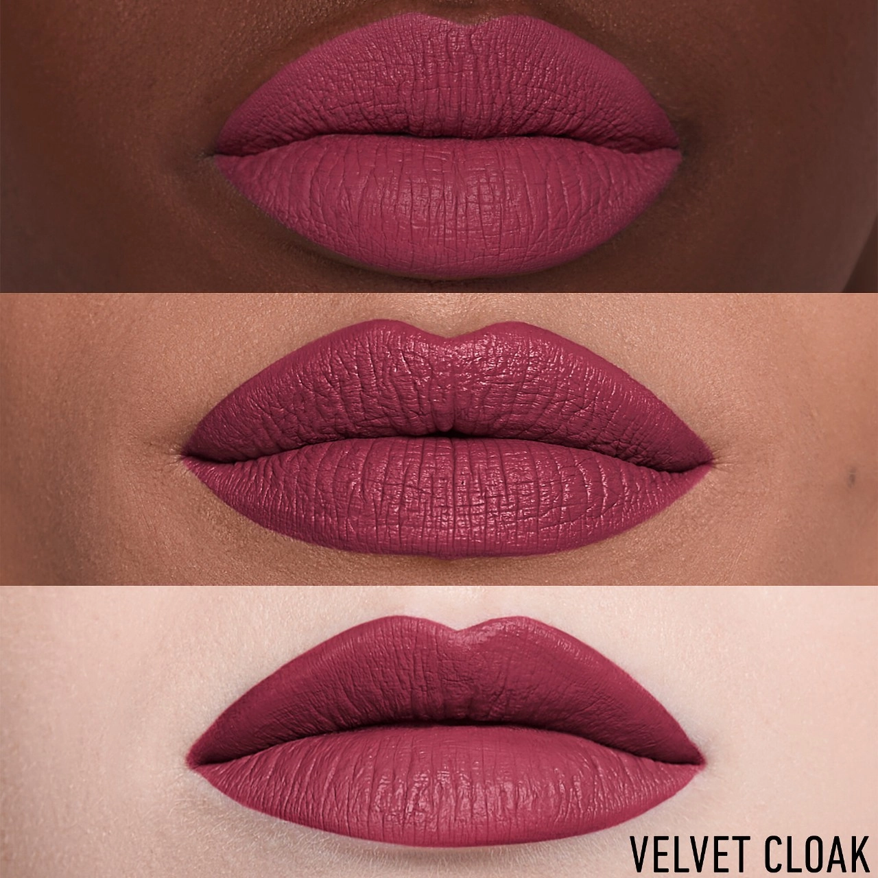 KVD Beauty Everlasting Hyperlight Vegan Transfer-Proof Liquid Lipstick Color: Velvet Cloak - Mauve Rose - Image 2