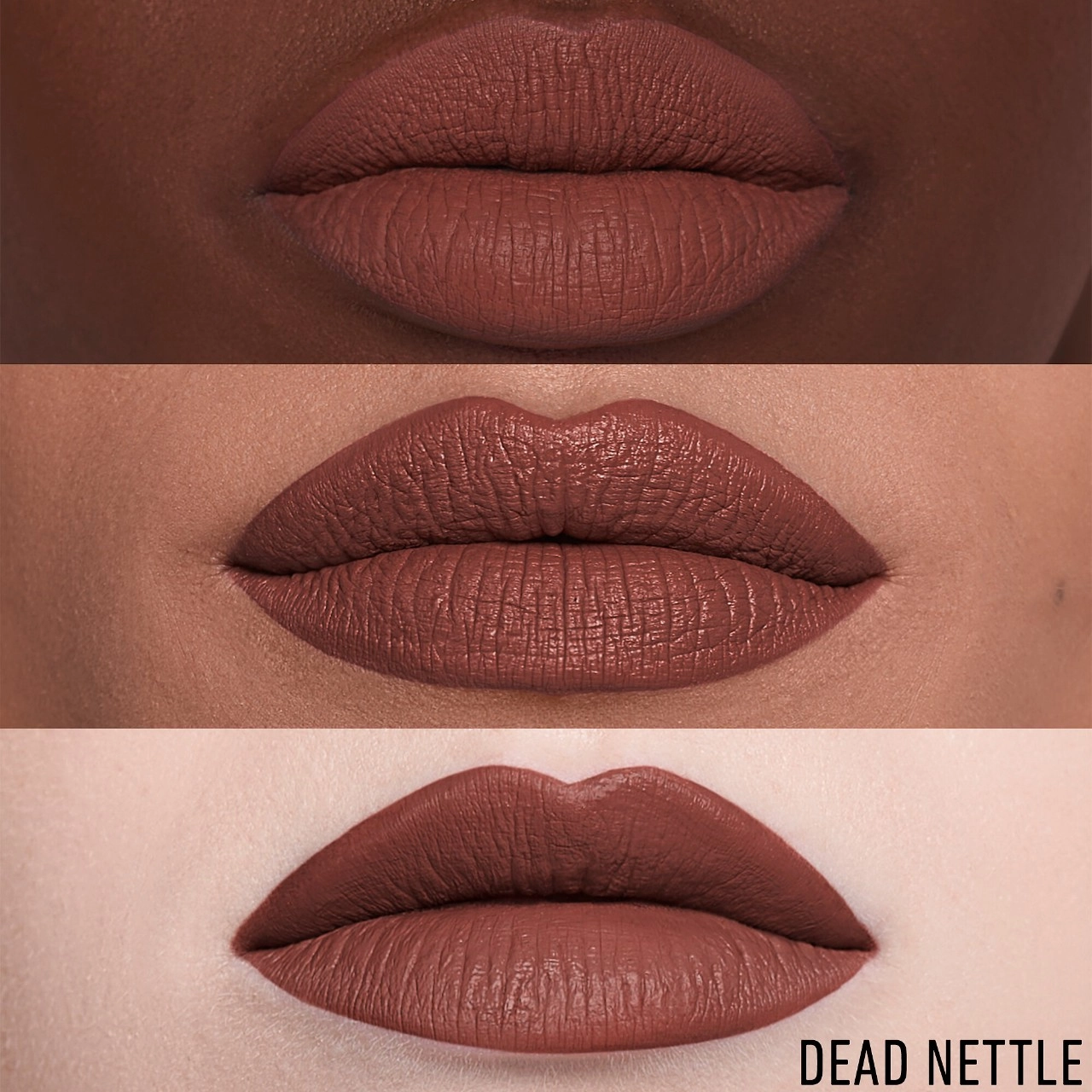 KVD Beauty Everlasting Hyperlight Vegan Transfer-Proof Liquid Lipstick Color: Dead Nettle - Brown Mauve - Image 2
