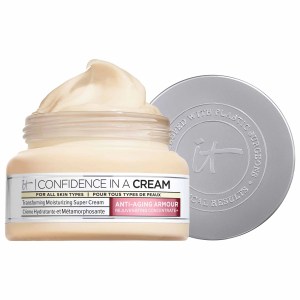 IT Cosmetics Confidence in a Cream Anti-Aging Hydrating Moisturizer 2.03 oz / 60 mL Vegan Hyaluronic Acid