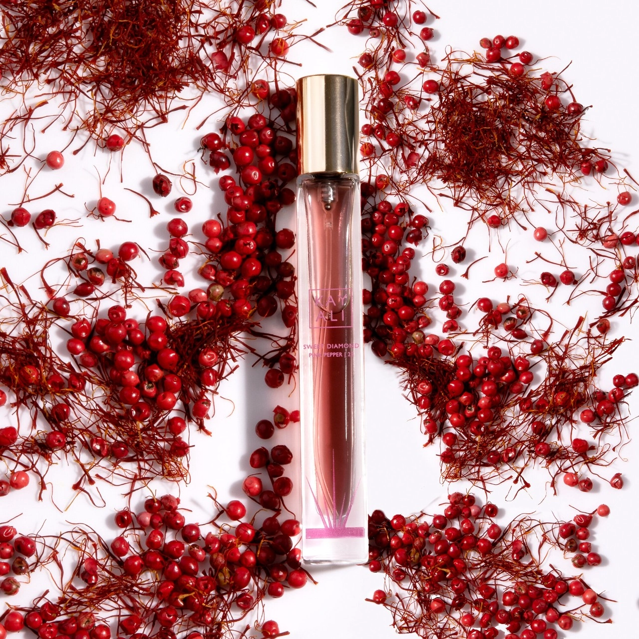KAYALI Sweet Diamond Pink Pepper | 25 - 34 oz / 10 mL Eau de Parfum Intense Spray - Image 6