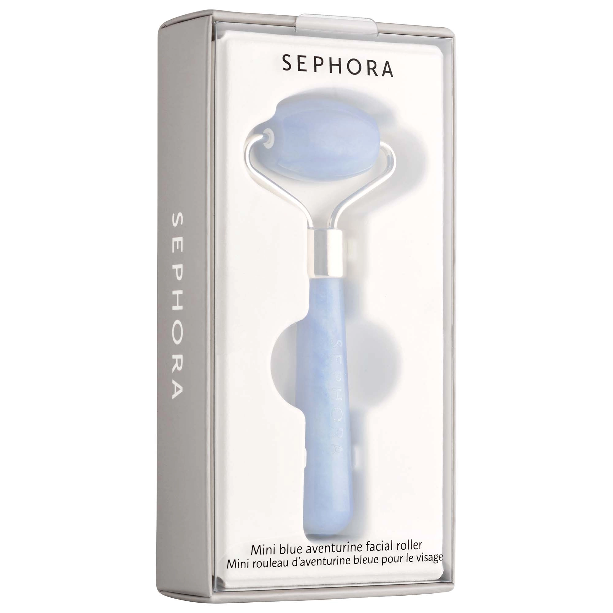 SEPHORA COLLECTION Mini Blue Aventurine De-Puffing Facial Roller - Image 4
