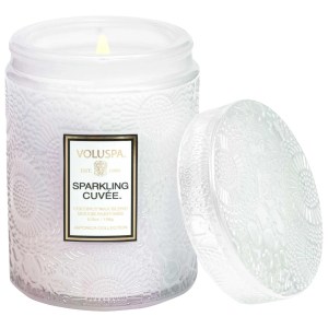 VOLUSPA Mini Sparkling Cuvee Glass Jar Candle 5.5 oz / 156 g Vegan