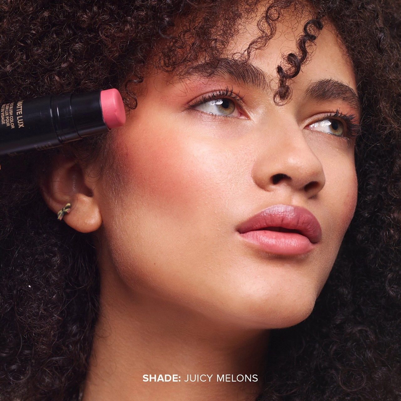 NUDESTIX Nudies Cream Blush All-Over-Face Color - Juicy Melons - Image 2