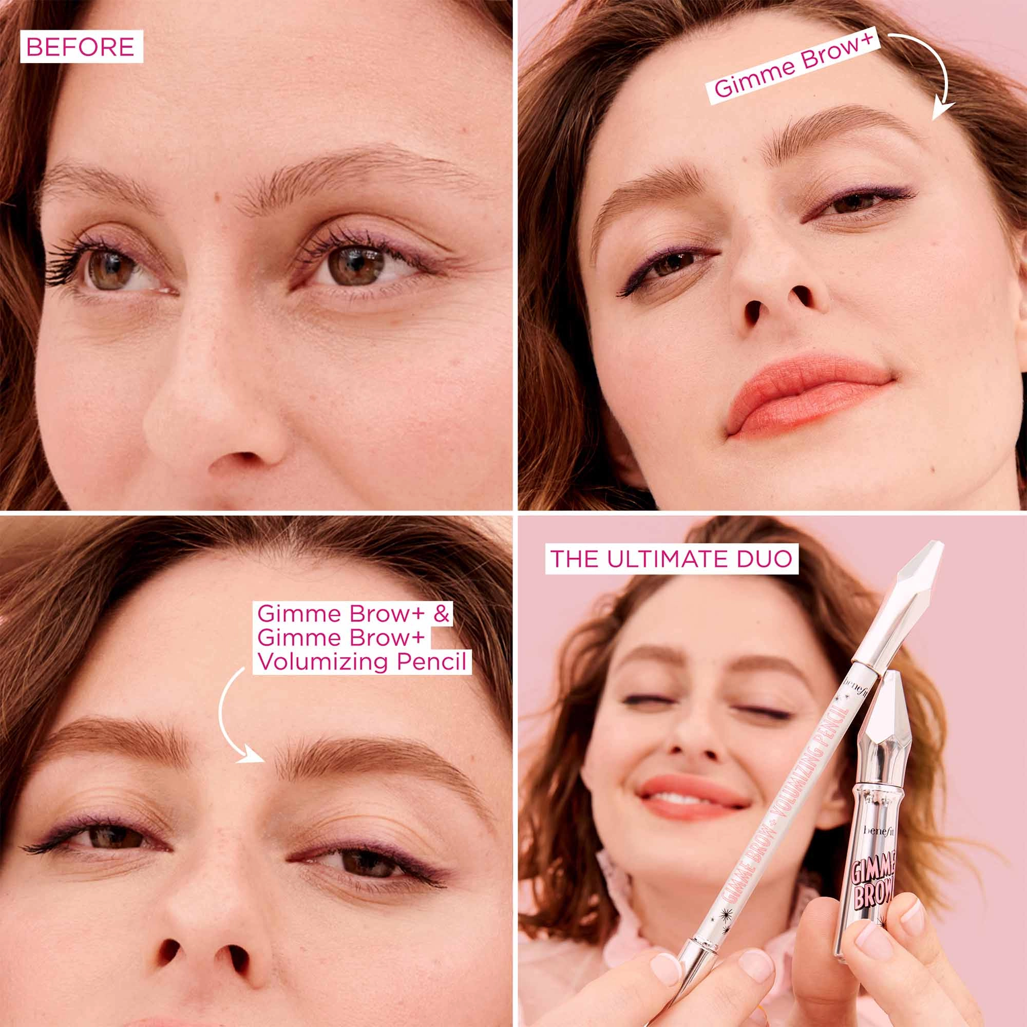 Benefit Cosmetics Gimme Brow+ Volumizing Fiber Eyebrow Pencil Color: 2.5 - Neutral Blonde - Image 8