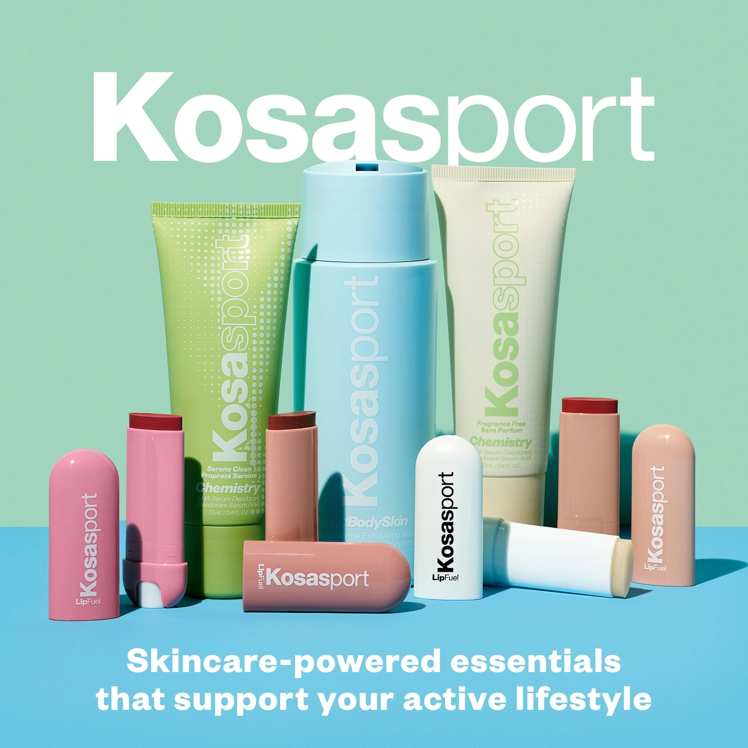 Kosas Chemistry AHA Serum Deodorant - Beachy Clean, Vegan, Hyaluronic Acid - Image 10