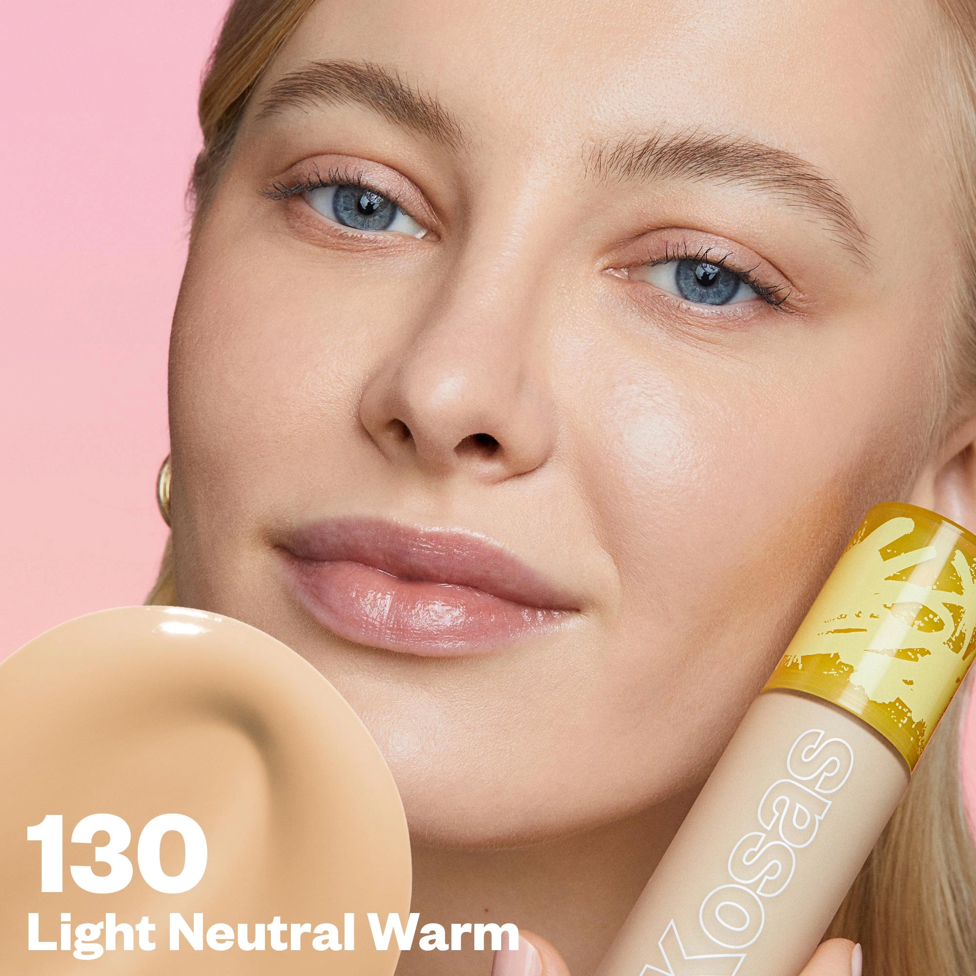 Kosas Revealer Skin-Improving Foundation SPF25 Light Neutral Warm 130 - Image 3