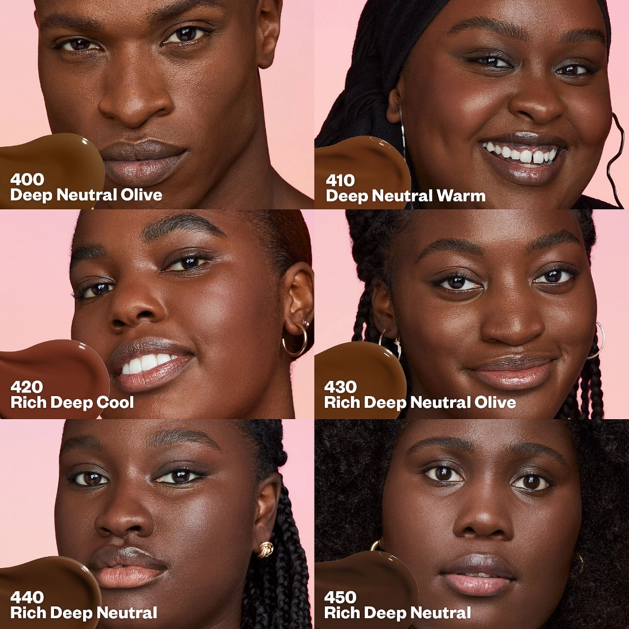 Kosas Revealer Skin-Improving Foundation SPF25 with Hyaluronic Acid and Niacinamide - Rich Deep Cool 420 - Image 4
