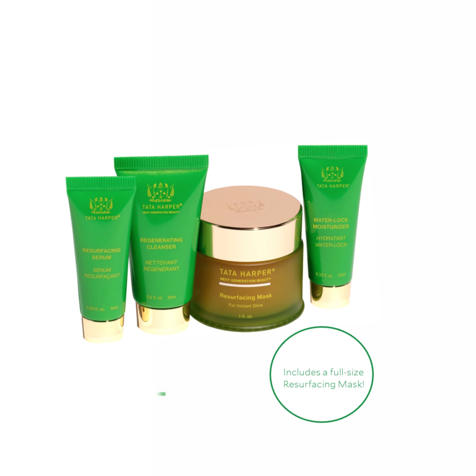 Tata Harper The Clean Dream Team Set - Radiant Skin Routine with Resurfacing Mask - Image 2