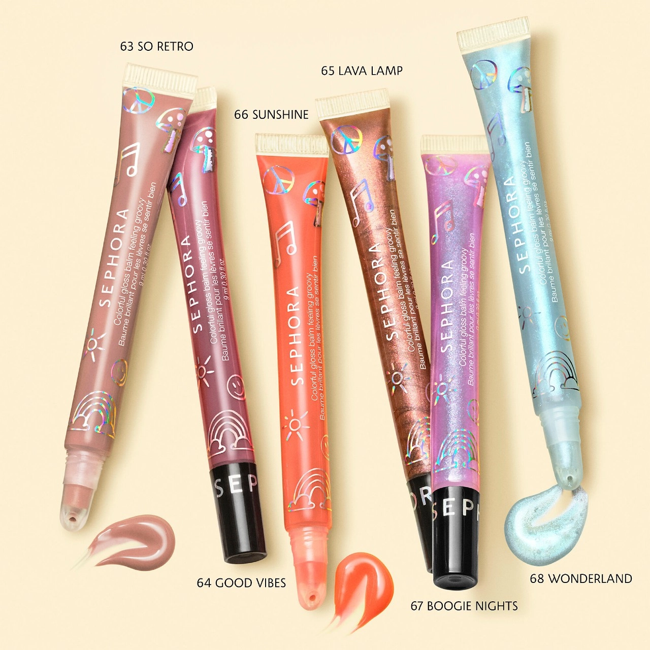 SEPHORA COLLECTION Colorful® Gloss Balm Feeling Groovy - High Shine Shimmer Gloss Balm - Image 6
