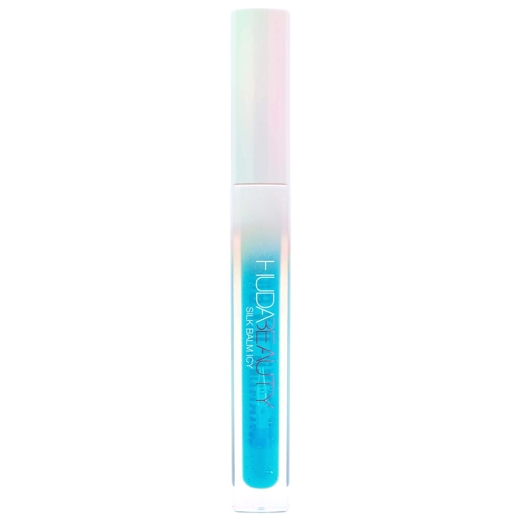 HUDA BEAUTY Silk Balm Icy Cryo-Plumping Lip Balm Color: Frost - Translucent Blue