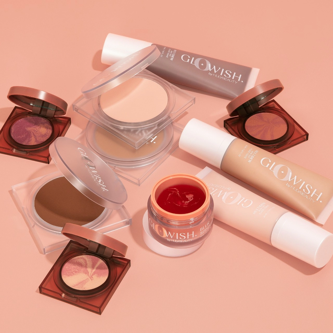 HUDA BEAUTY Glowish Blur Jam Silicone Free Smoothing Primer - Vegan, Pores, Hydrating - Image 9