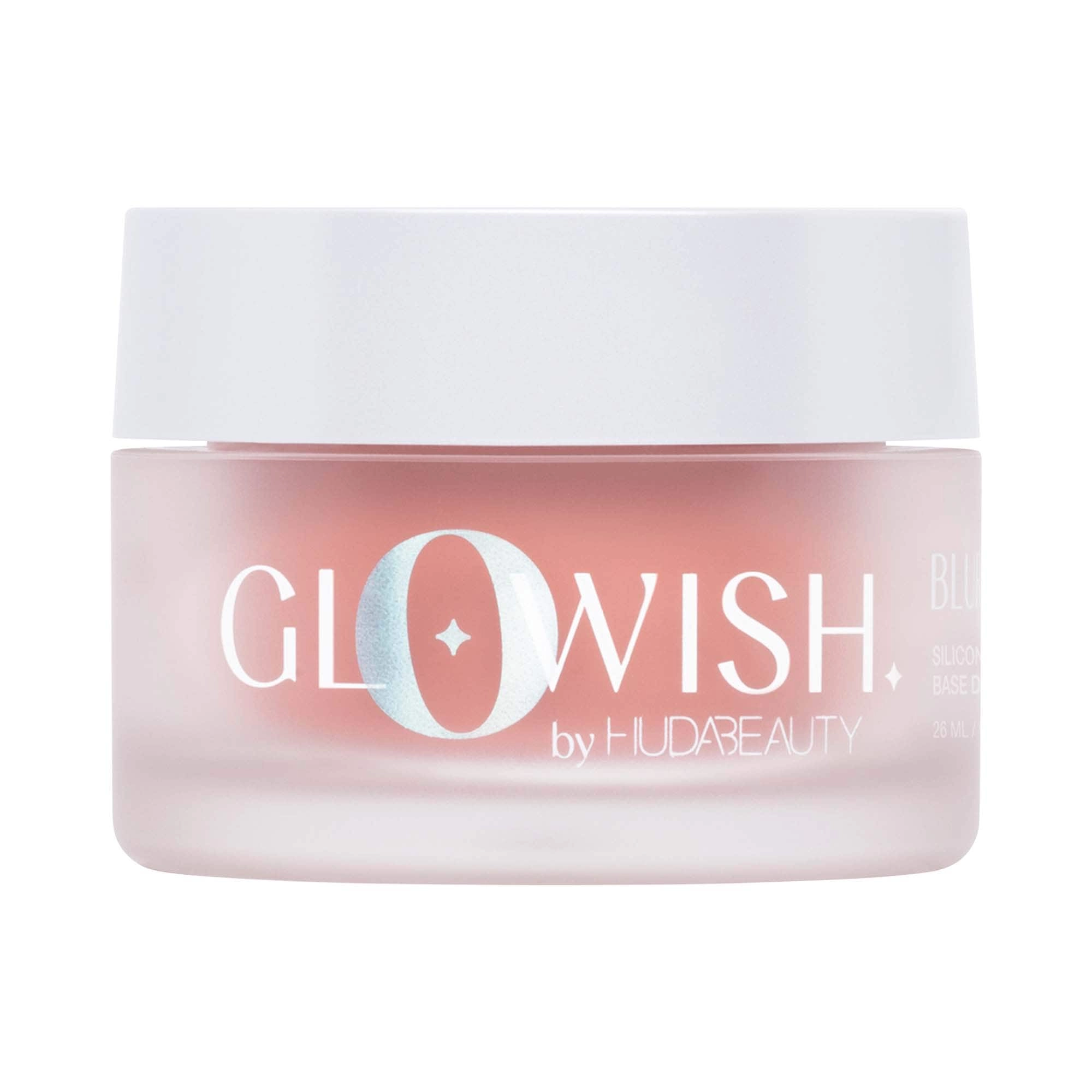 HUDA BEAUTY Glowish Blur Jam Silicone Free Smoothing Primer - Vegan, Pores, Hydrating