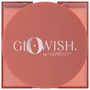 HUDA BEAUTY GloWish Cheeky Vegan Soft Glow Powder Blush in Milky Rose