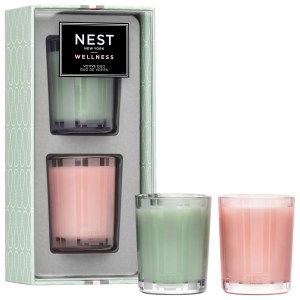 NEST Wellness Votive Duo - Vegan, Phthalate-Free, Paraben-Free, Sulfate-Free
