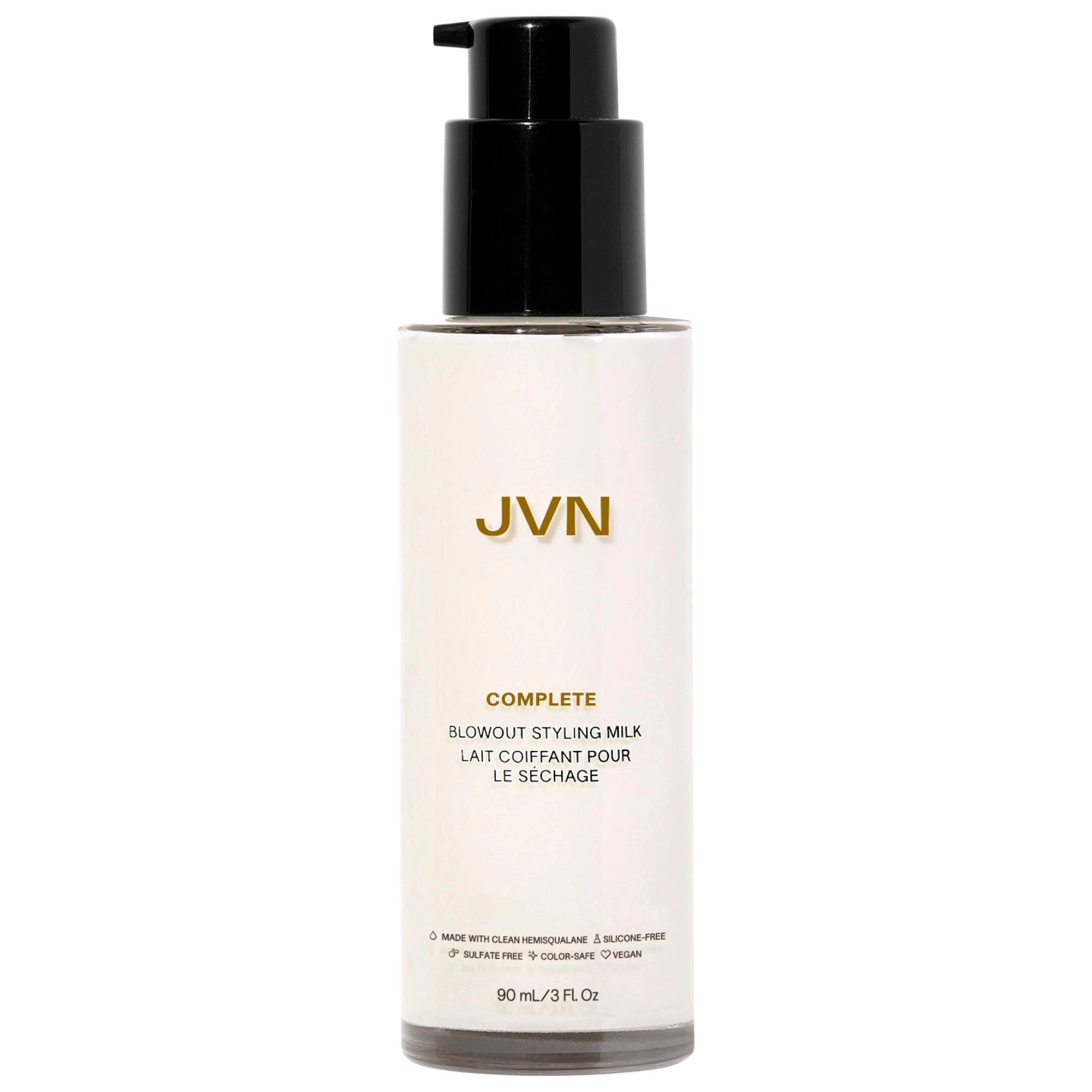 JVN Complete Blowout Styling Milk Size: 3 oz / 90 mL