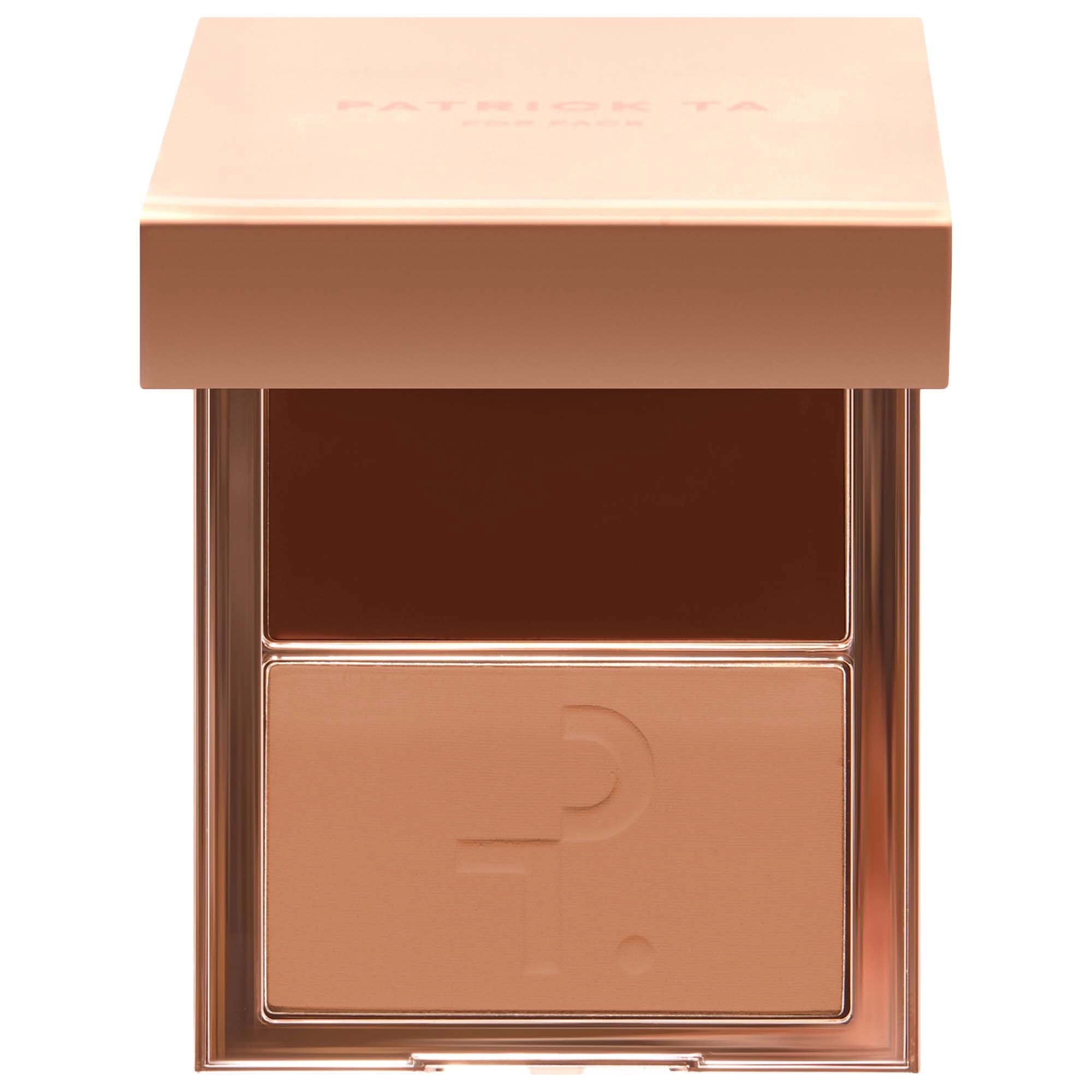 PATRICK TA Major Skin Crème Foundation and Finishing Powder Duo - Deep 3 Golden Warm