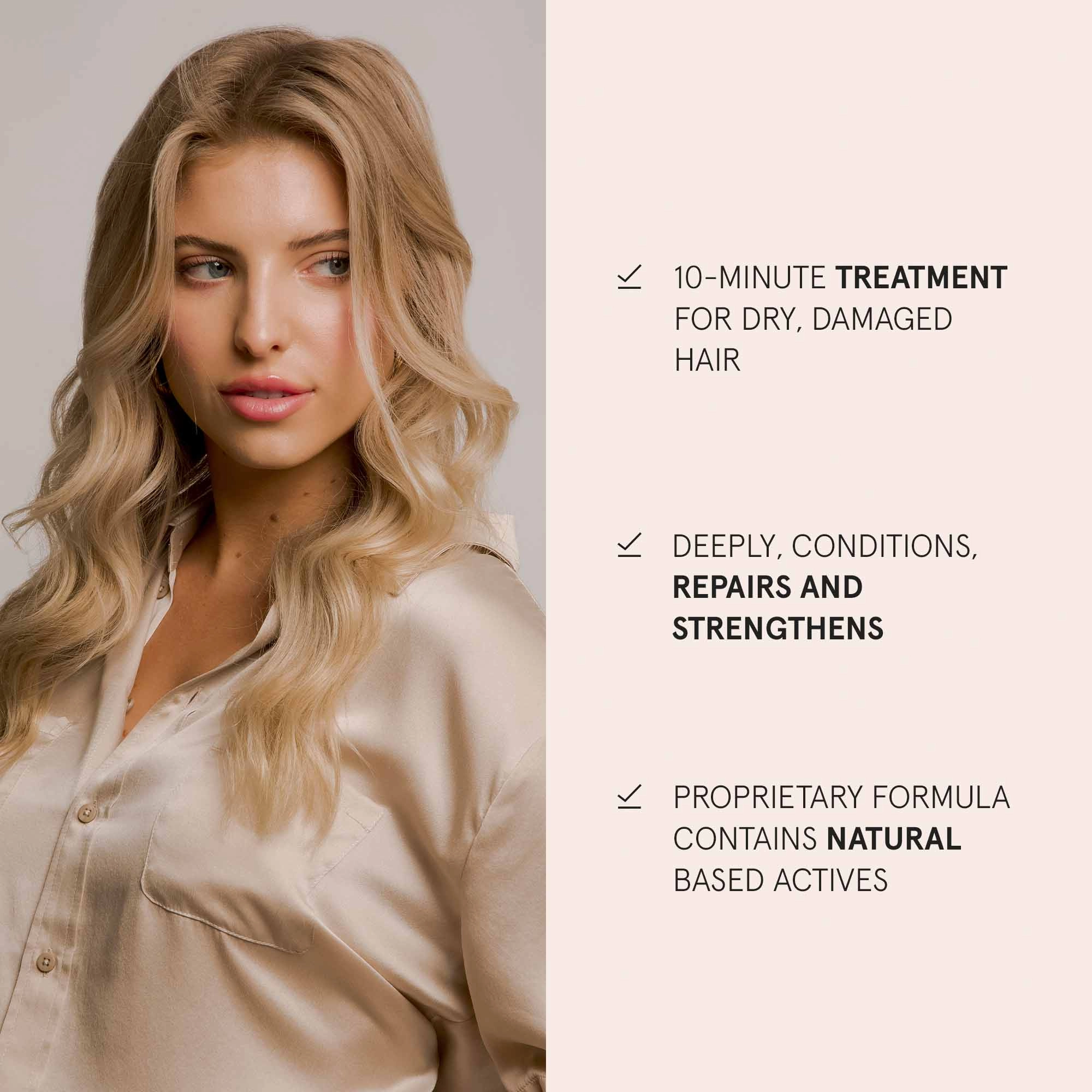 BondiBoost Rapid Repair Hair Mask - Vegan, Hydrating - 10-Minute Treatment for Dry, Damaged Hair - Image 5
