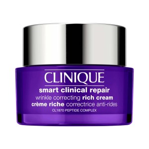 CLINIQUE Smart Clinical Repair™ Wrinkle Correcting Rich Cream 1.7 oz / 50 mL Hyaluronic Acid Anti-Aging Fragrance Free Oil Free Without Parabens