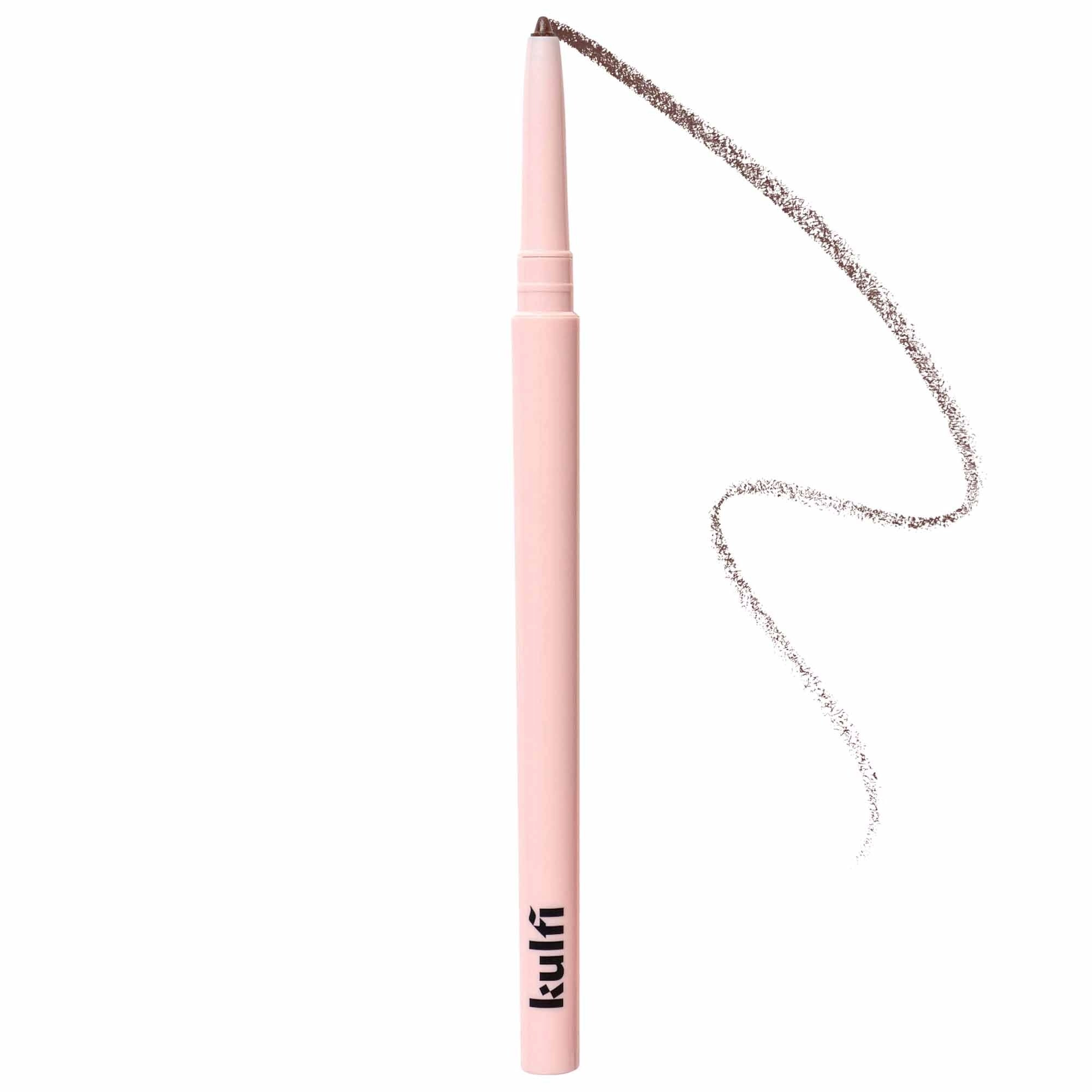 Kulfi Underlined Kajal Clean Waterproof Long-Wear Eyeliner - Cheeky Chiku Brown Vegan
