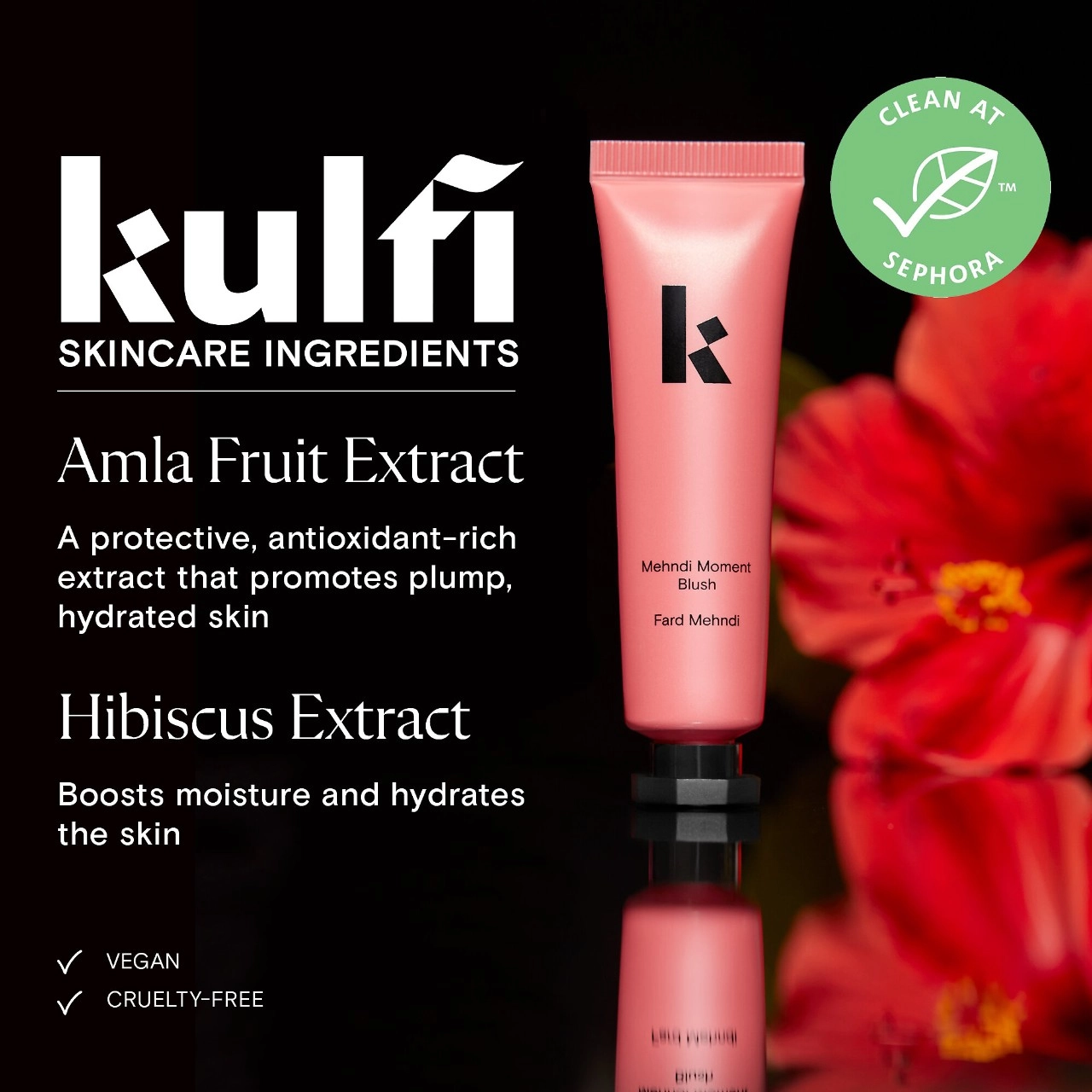 Kulfi Mehndi Moment Long-Lasting Radiant Cream Blush - Lucky Lotus Purple - Image 8