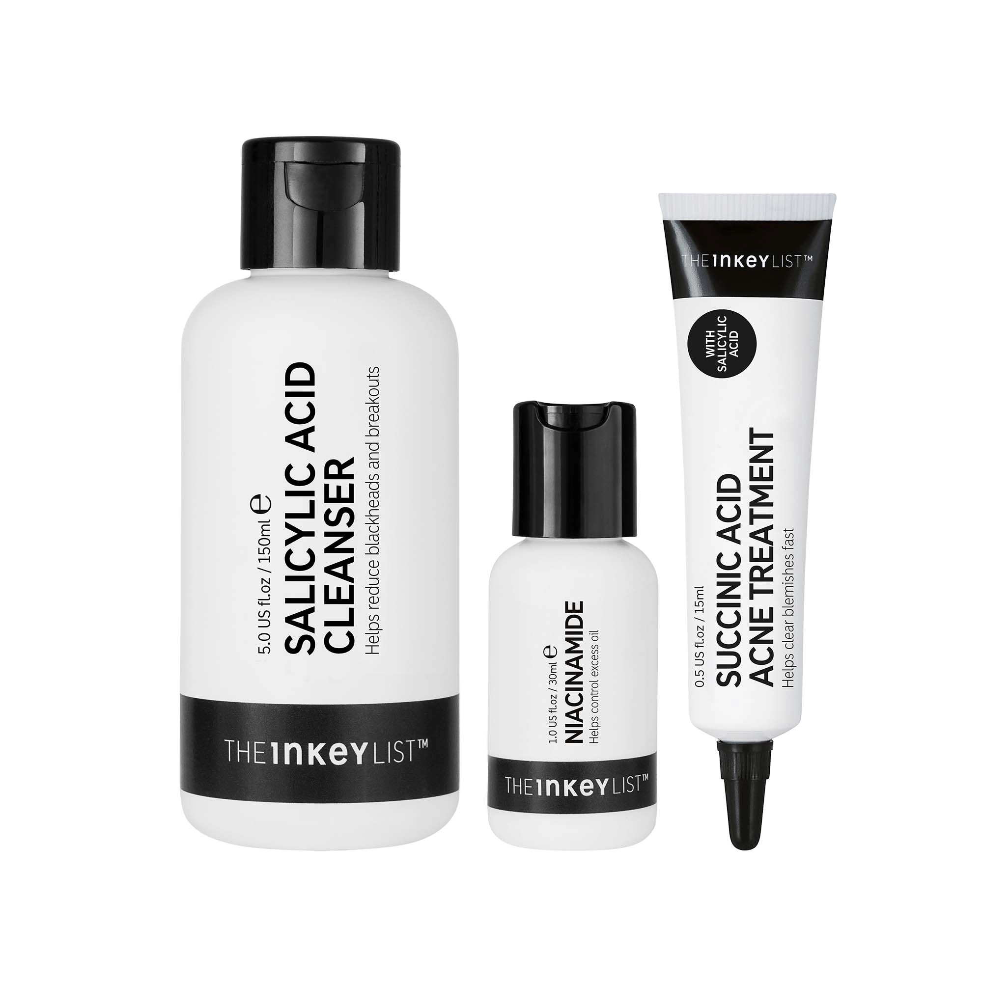 INKEY List Back to Basics: Goodbye Acne Skincare Set - Image 4