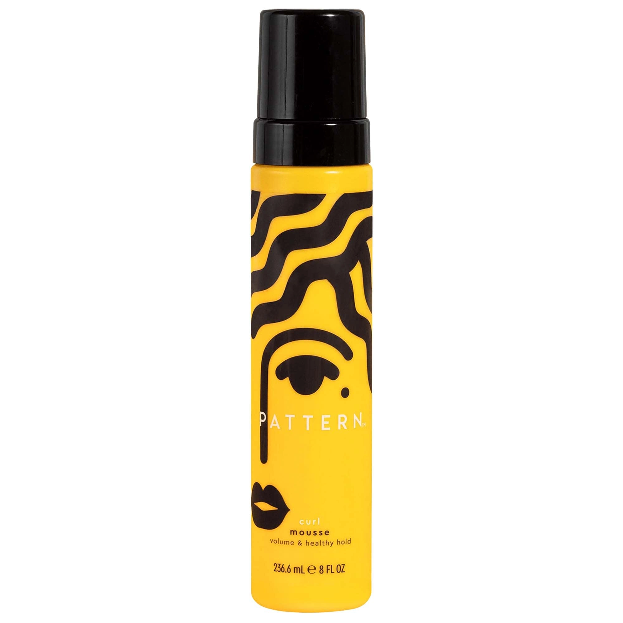 PATTERN by Tracee Ellis Ross Curl Mousse 8 oz / 236.6 mL Coily Hair Curly Hair Without Formaldehydes Wavy Hair Without Parabens Without Sulfates SLS & SLES