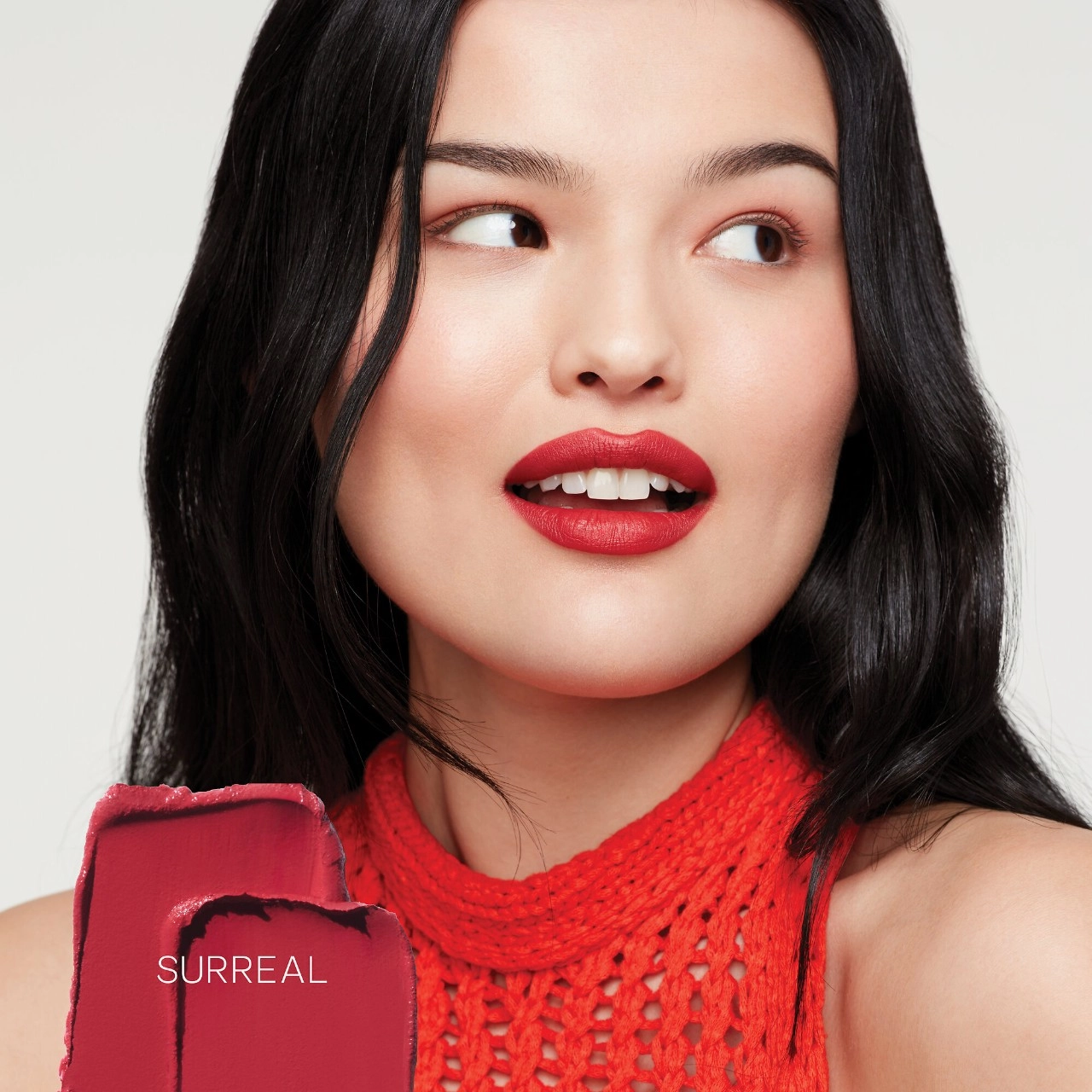 Saie Lip Blur Soft-Matte Hydrating Lipstick with Hyaluronic Acid - Color: Surreal - Image 6