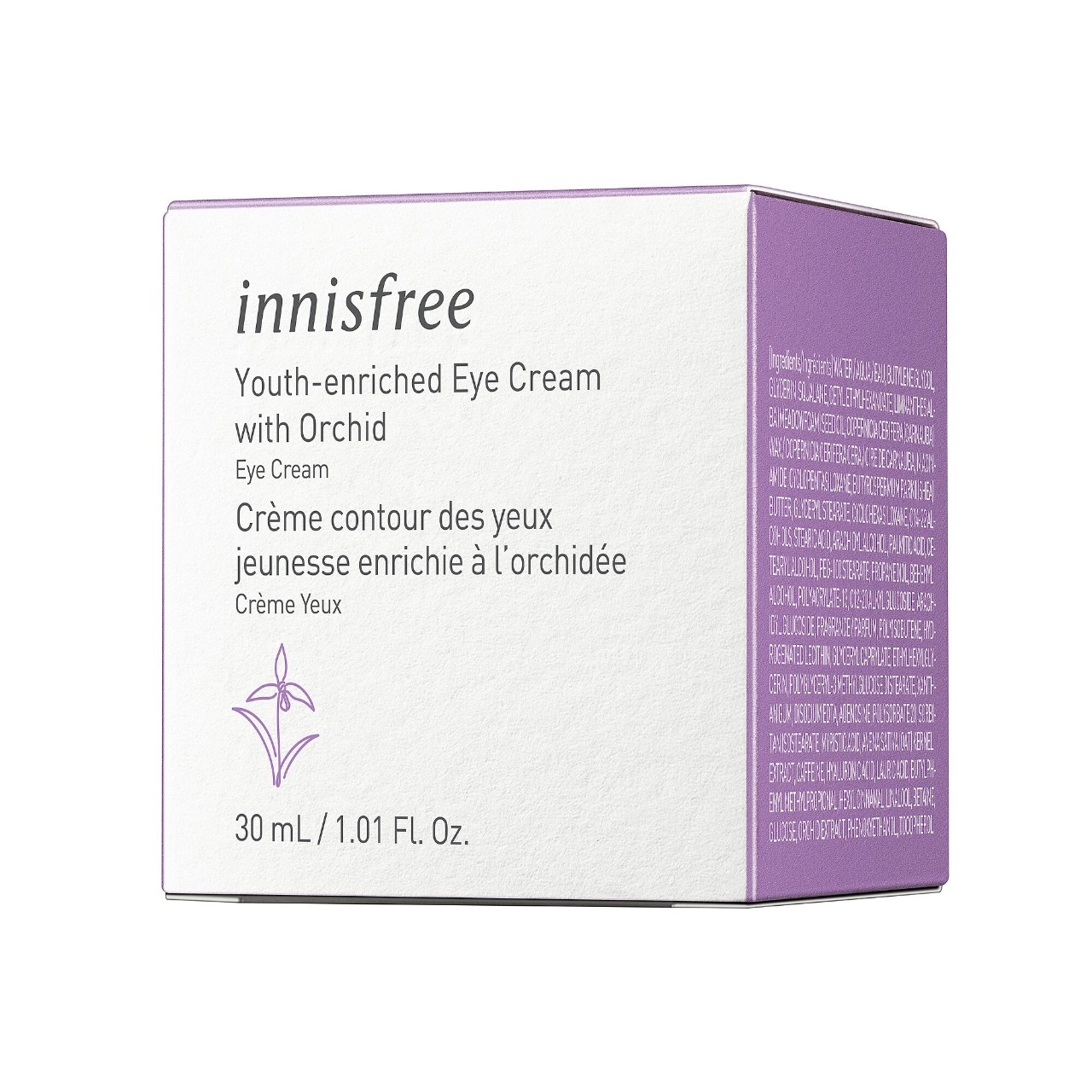 innisfree Youth-enriched Eye Cream with Orchid 1.01 oz / 30 mL - Image 2