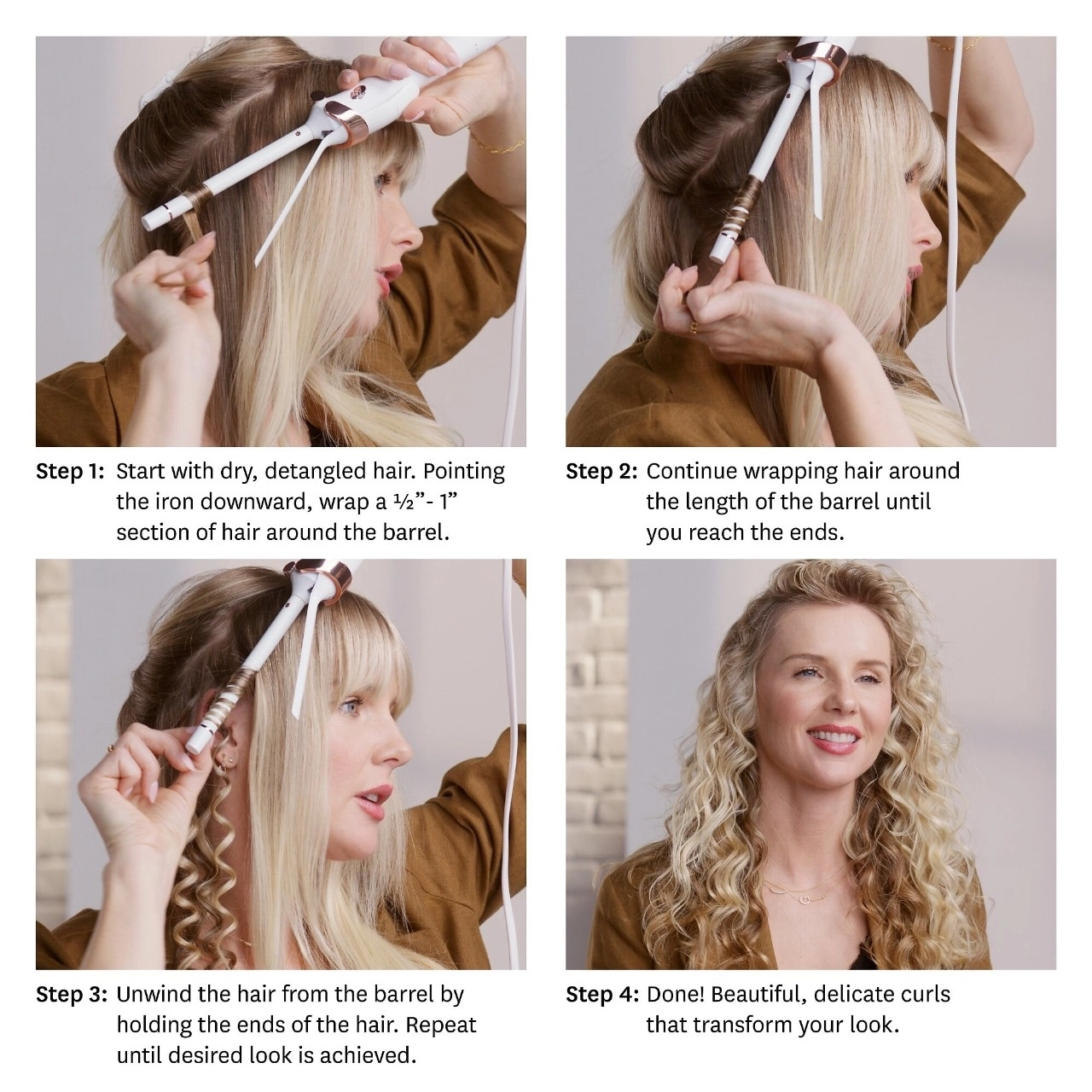 T3 SinglePass Curl 0.5” Ceramic Long Barrel Curling and Wave Iron - Image 10