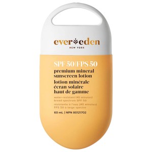 Evereden SPF 50 Premium Mineral Sunscreen - Size: 2 oz / 60 mL - Vegan - Fragrance Free - Reef Safe SPF