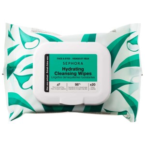 SEPHORA COLLECTION Cleansing + Exfoliating Wipes with Hyaluronic Acid