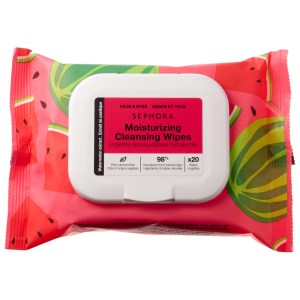 SEPHORA COLLECTION Cleansing + Exfoliating Wipes with Hyaluronic Acid