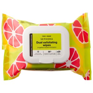 SEPHORA COLLECTION Cleansing + Exfoliating Wipes with Hyaluronic Acid