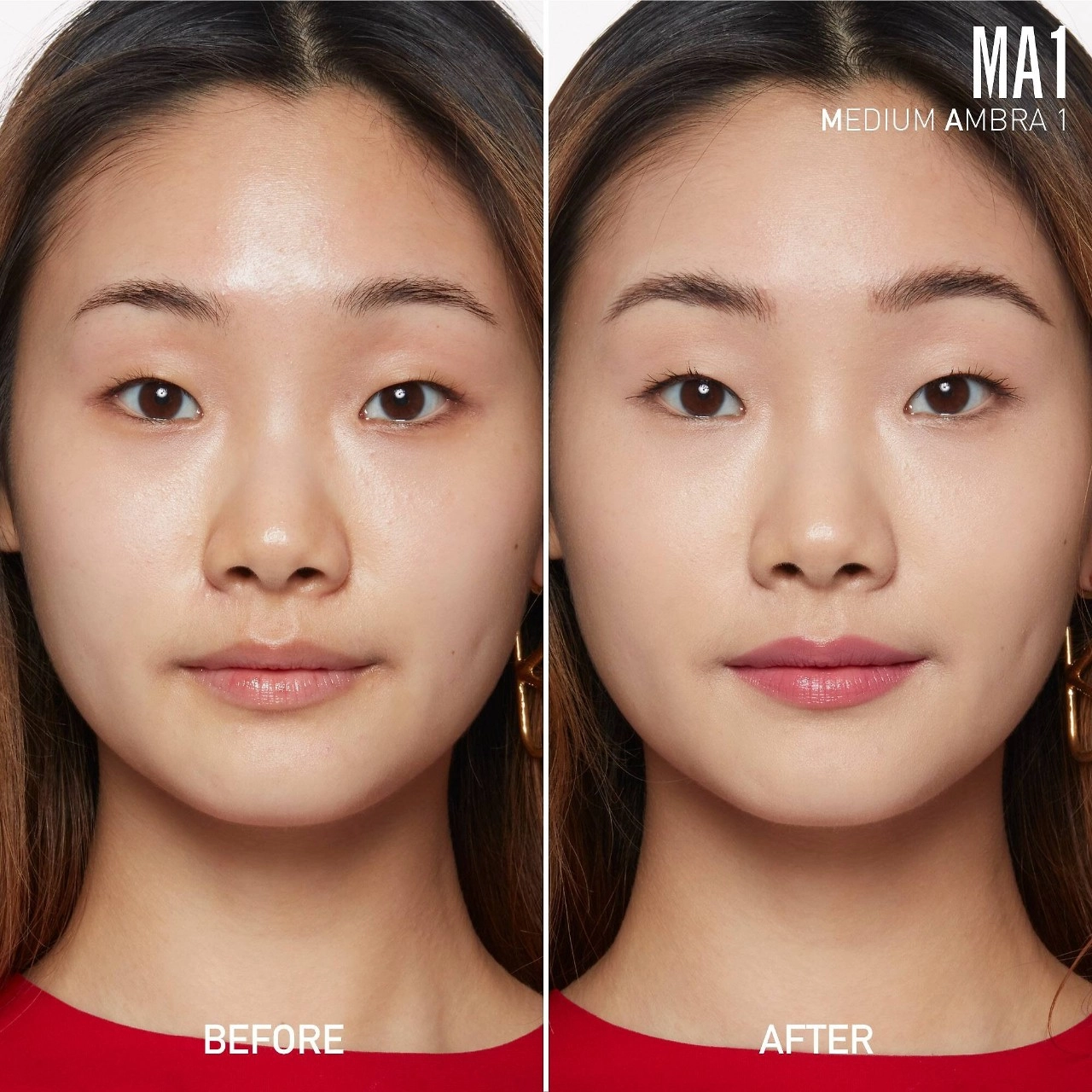 Valentino Very Valentino 24 Hour Long Wear Liquid Foundation Color: MA1 - Medium Ambra 1 (Warm) - Image 3