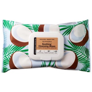 SEPHORA COLLECTION Cleansing + Exfoliating Wipes with Hyaluronic Acid