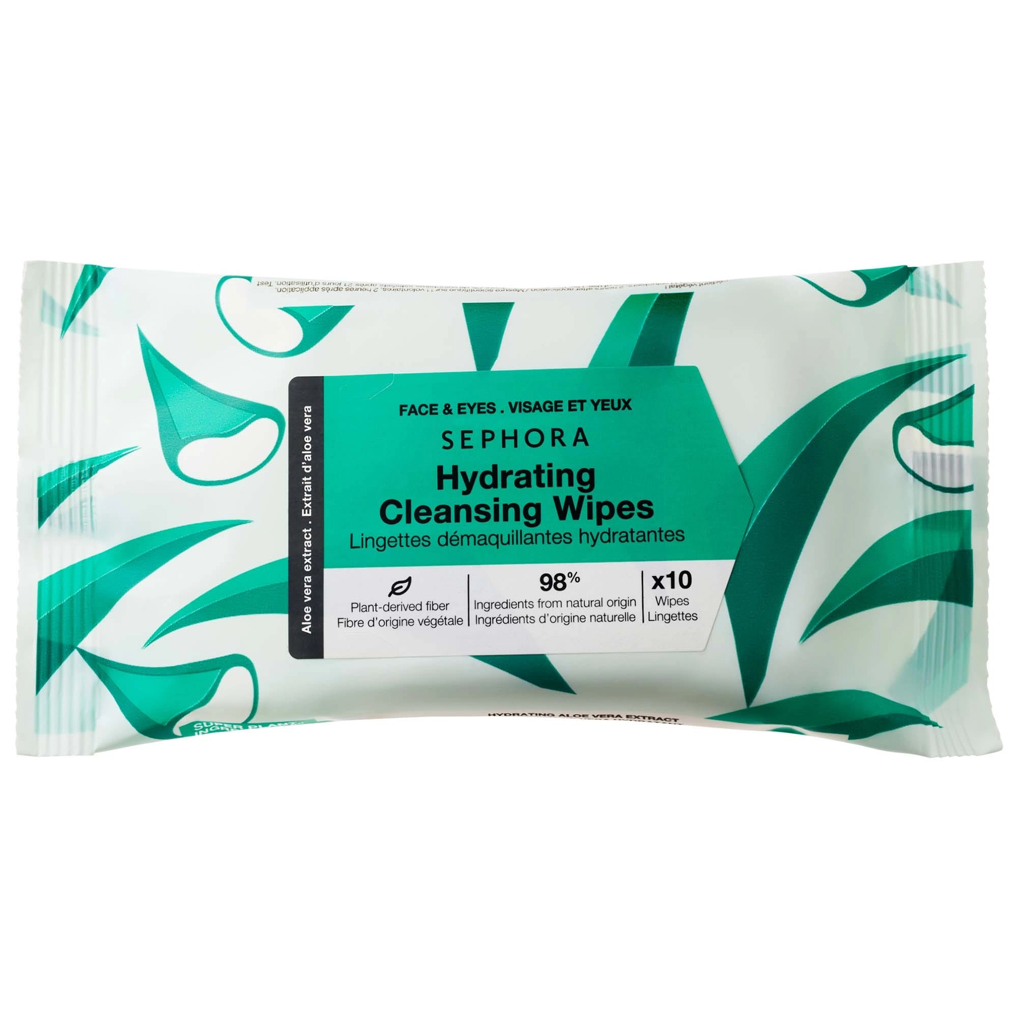 SEPHORA COLLECTION Cleansing + Exfoliating Wipes Hyaluronic Acid