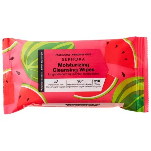SEPHORA COLLECTION Cleansing + Exfoliating Wipes with Hyaluronic Acid - Good for Uneven Texture and Dryness