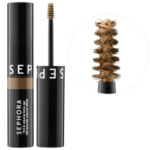 SEPHORA COLLECTION Tinted Volumizing Eyebrow Gel - 02 Nutmeg Brown, Natural Finish, Long-wearing, Waterproof