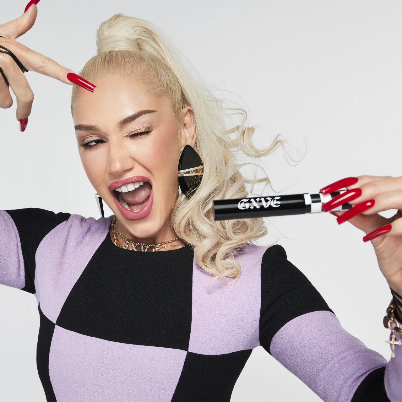 GXVE BY GWEN STEFANI Can't Stop Staring Clean Lengthening & Lifting Mascara - Black Vegan - Image 9