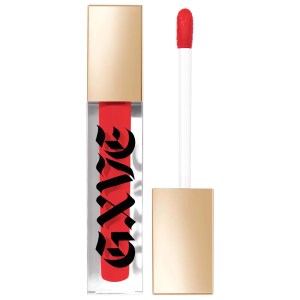 GXVE BY GWEN STEFANI I’m Still Here Longwear Clean Matte Liquid Lipstick Color: Space Buns - Bright Orange Red Vegan