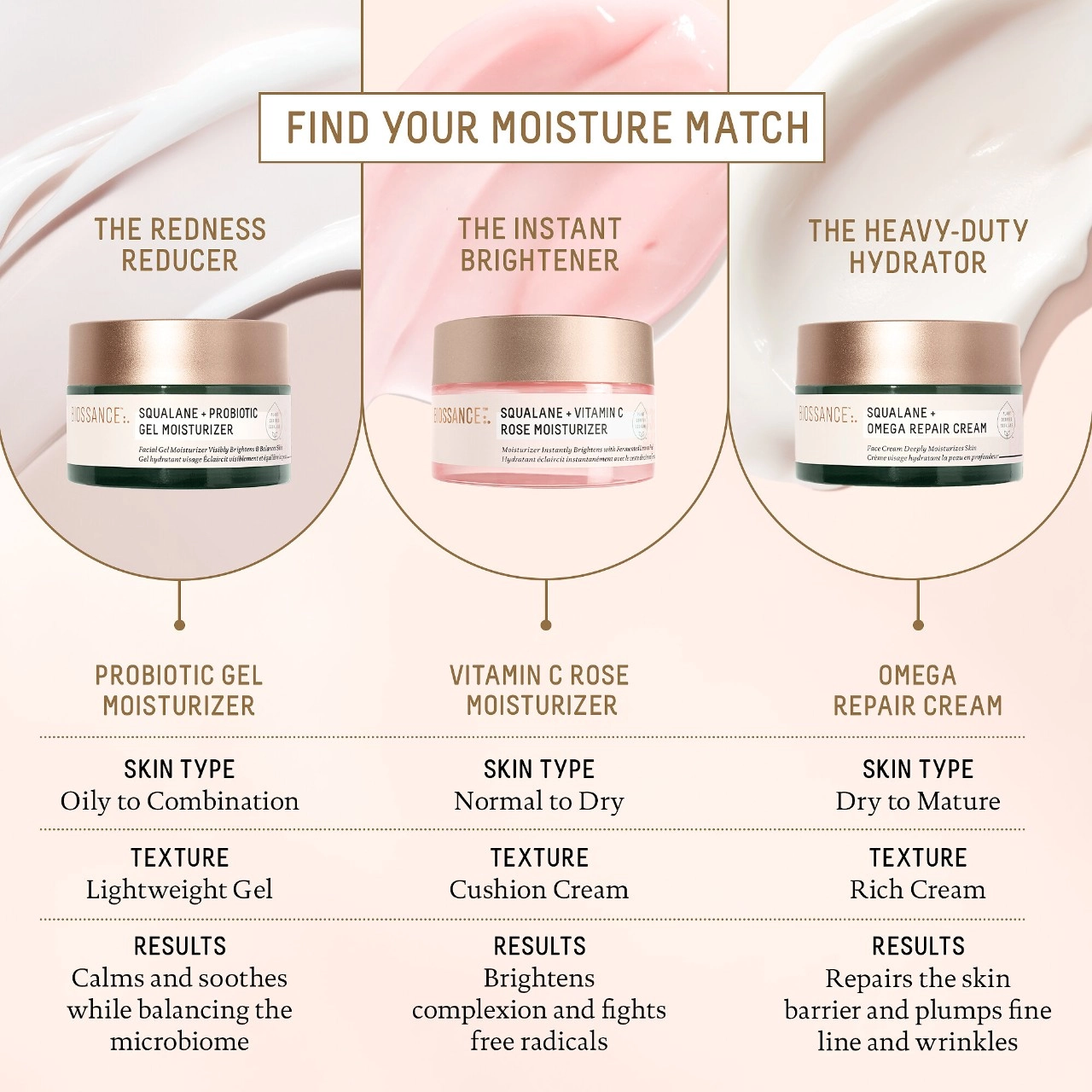 Biossance Squalane + Vitamin C Rose Brightening Moisturizer 1.69 oz / 50 mL Vegan Normal Skin - Image 8