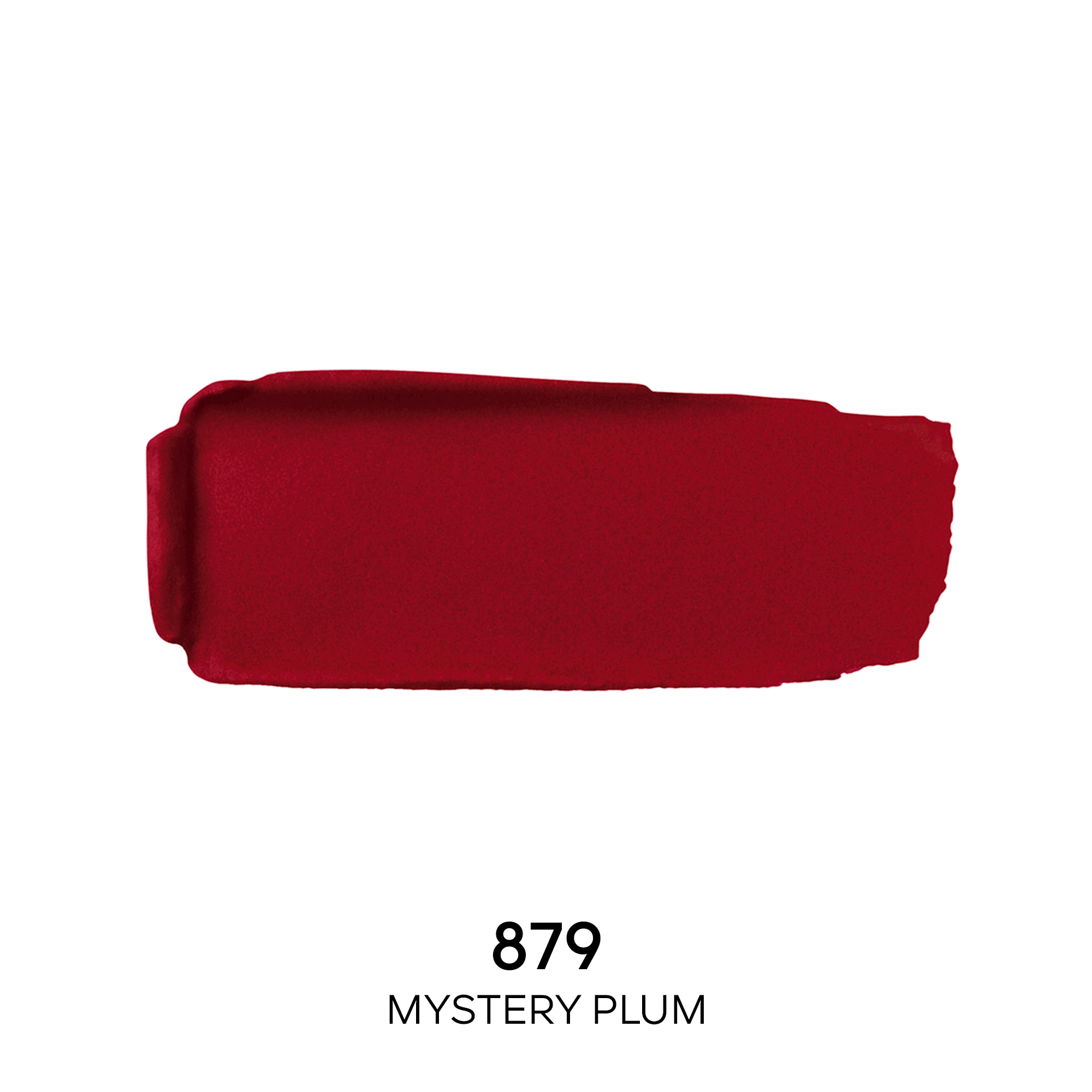 GUERLAIN Rouge G Refillable Lipstick 879 Mystery Plum Stick Formula Metallic Finish - Image 3