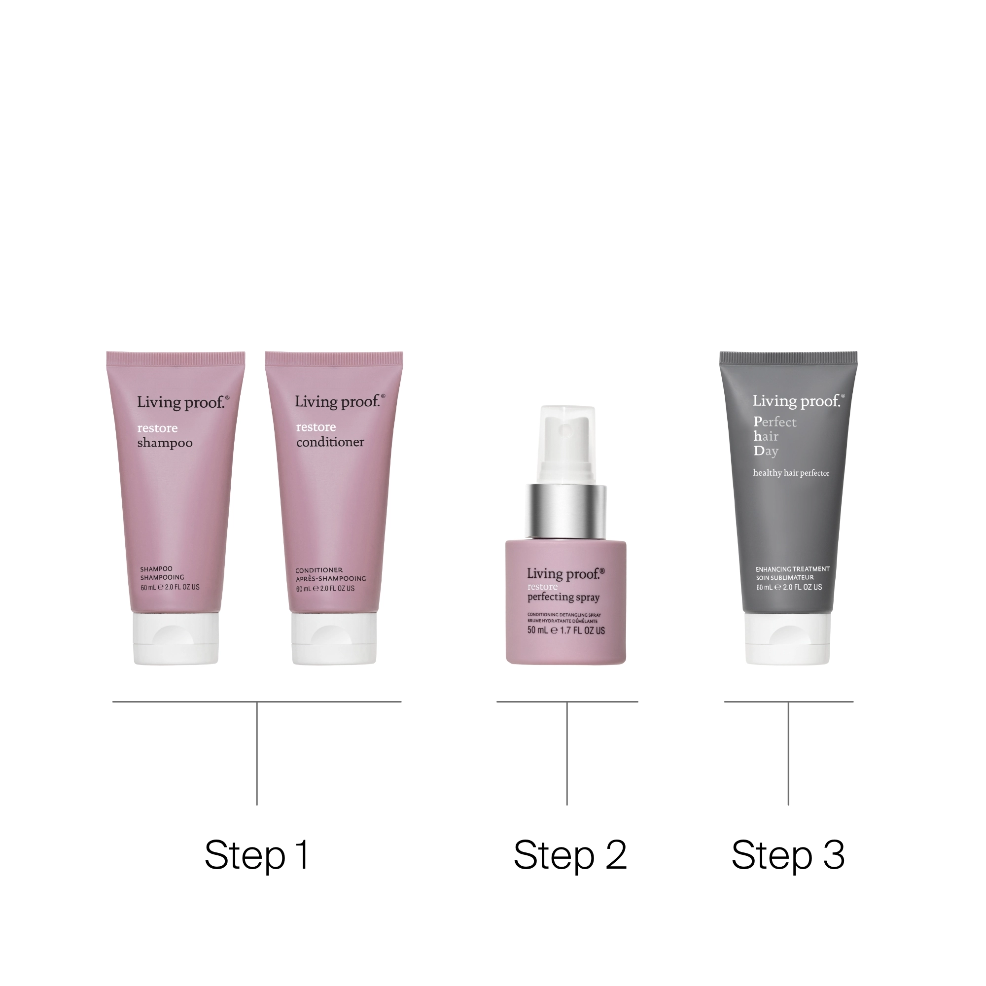 Living Proof Hair Repair S. O. S. Discovery Hair Kit - Image 2