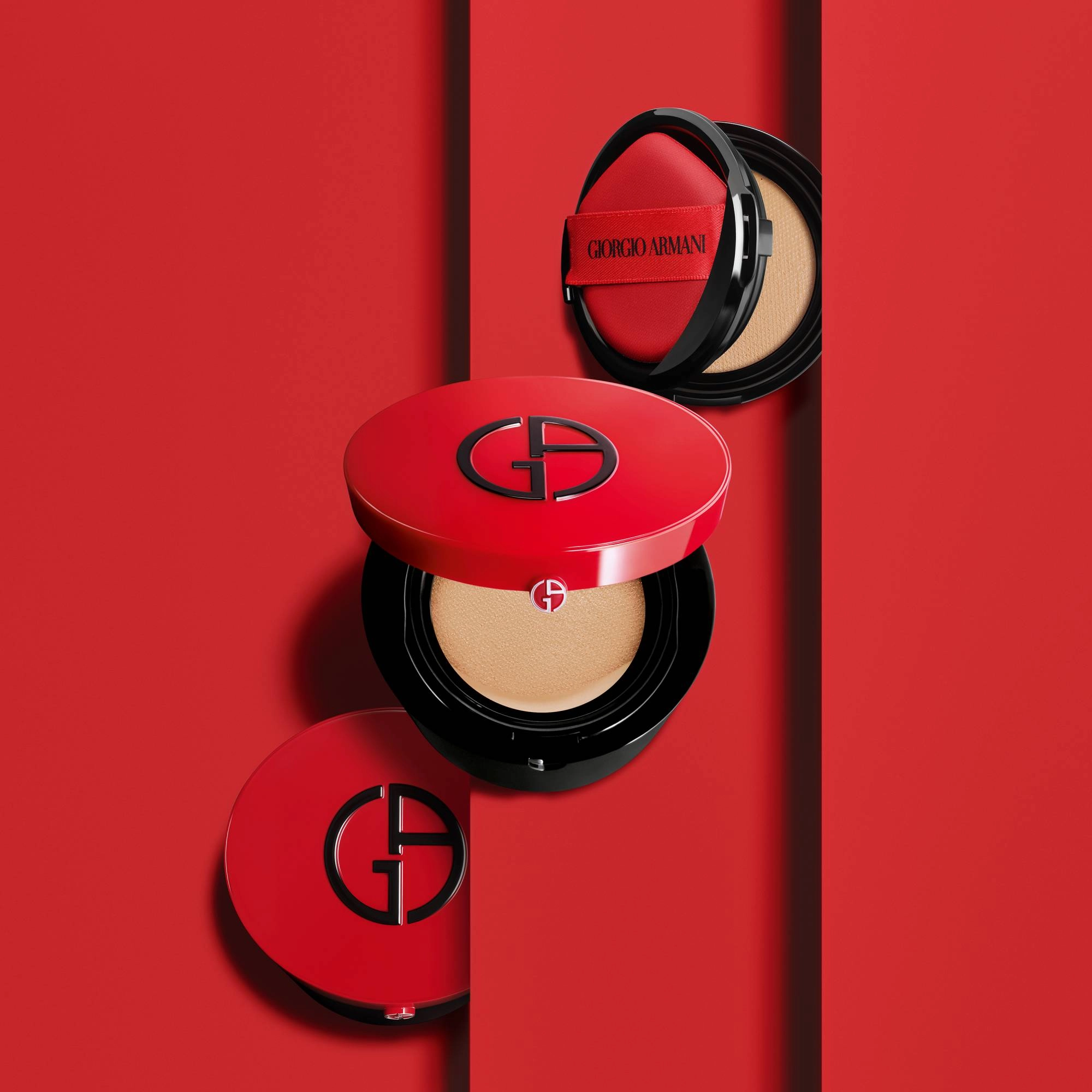 Armani Beauty My Armani To Go Red Cushion Lacquer Foundation Case - Image 7