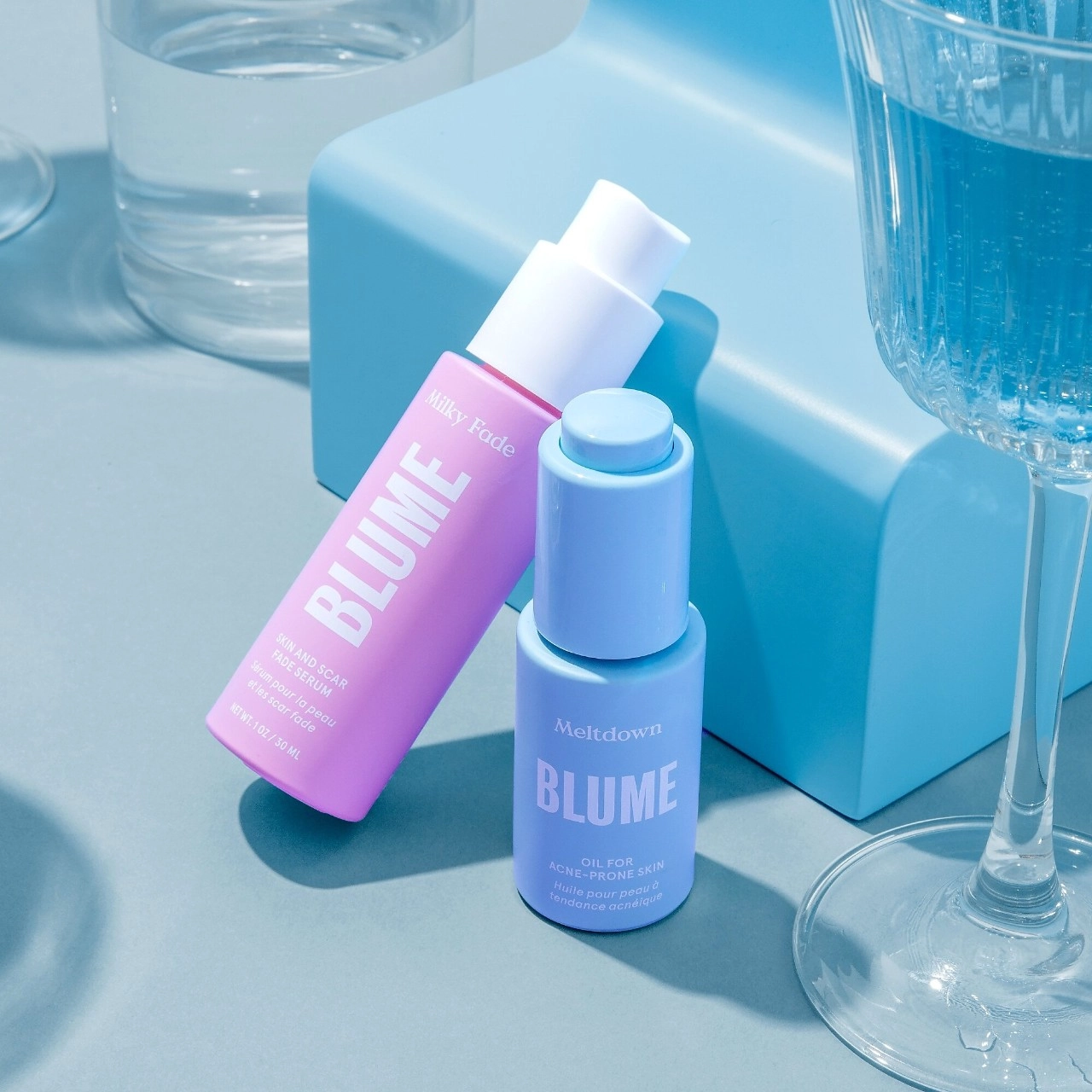 Blume Treat and Fade Kit - Vitamin C, Niacinamide, Acne/Blemishes, Dark Spots, Dry/Combo/Normal Skin - Image 3