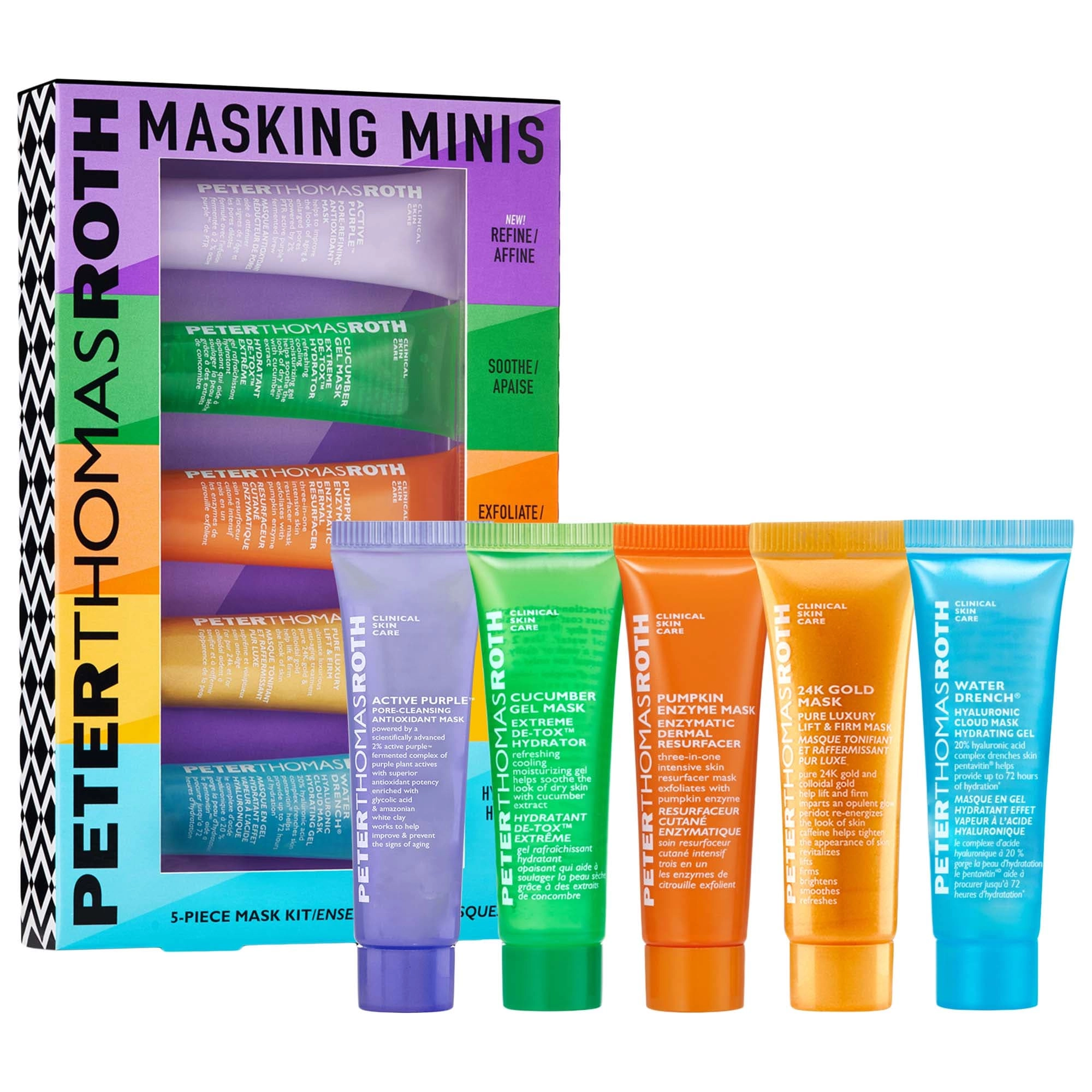 Peter Thomas Roth Masking Minis 5-Piece Mask Kit